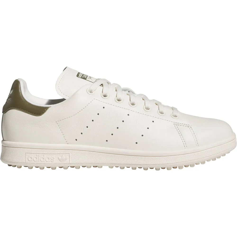Adidas Golf Originals Stan Smith Spikeless Shoes - Off White/Olive Strada/Off White Own the Moment