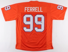 Clelin Ferrell Signed Clemson Tigers Jersey (JSA COA)  #4 Overall Pck 2019 Draft