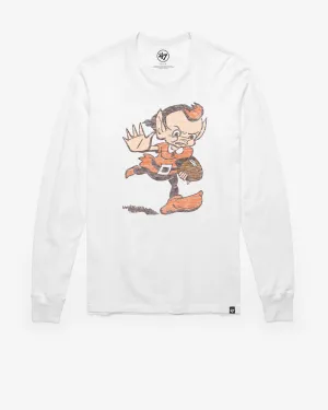 CLEVELAND BROWNS HISTORIC PREMIER FRANKLIN LONG SLEEVE TEE