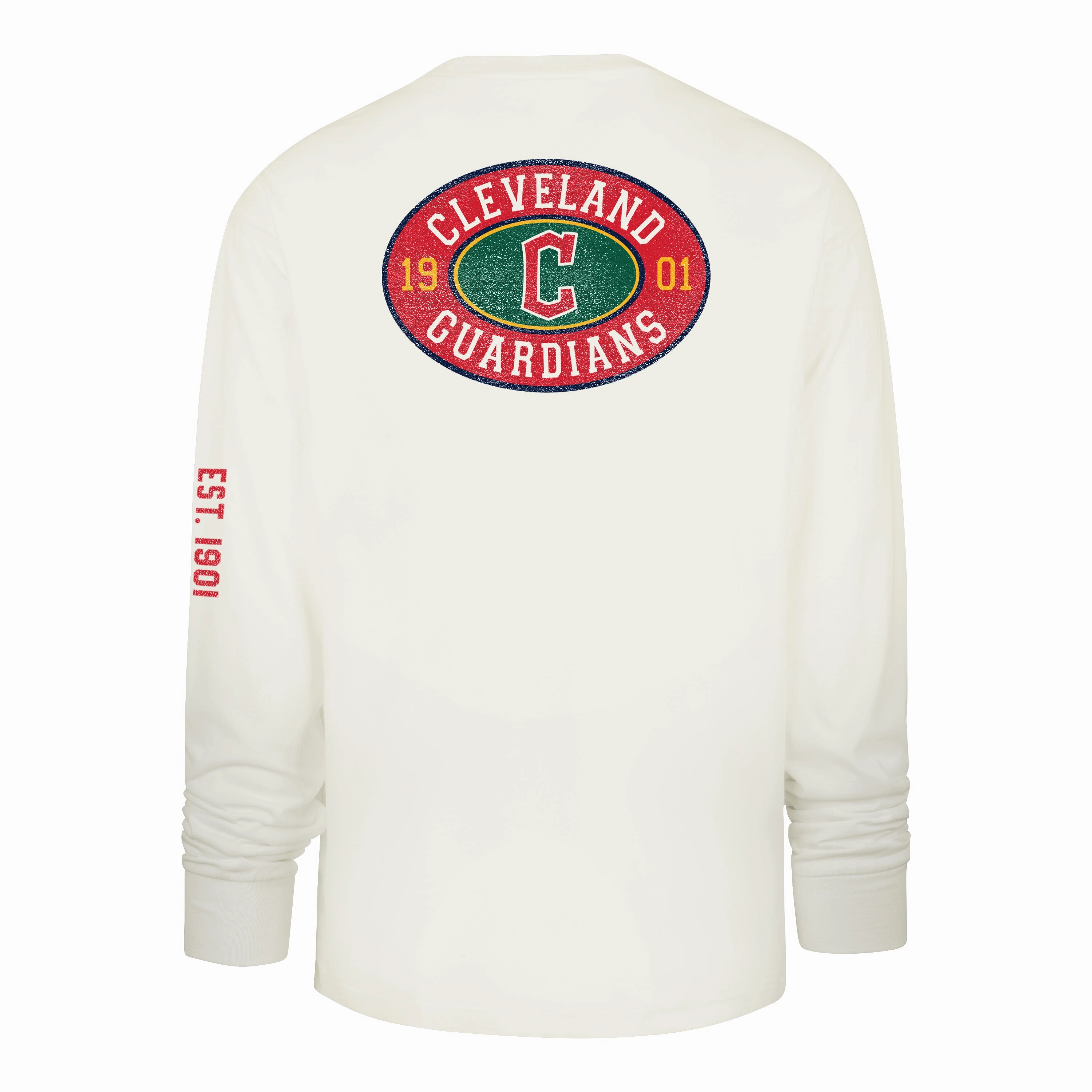 CLEVELAND GUARDIANS TIDE SWEEP MONTAUK '47 FOUNDATION LONG SLEEVE TEE