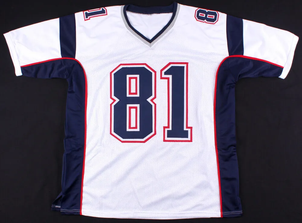Cody Hollister Signed Patriots Jersey (JSA COA) New England Back Up Wide Out