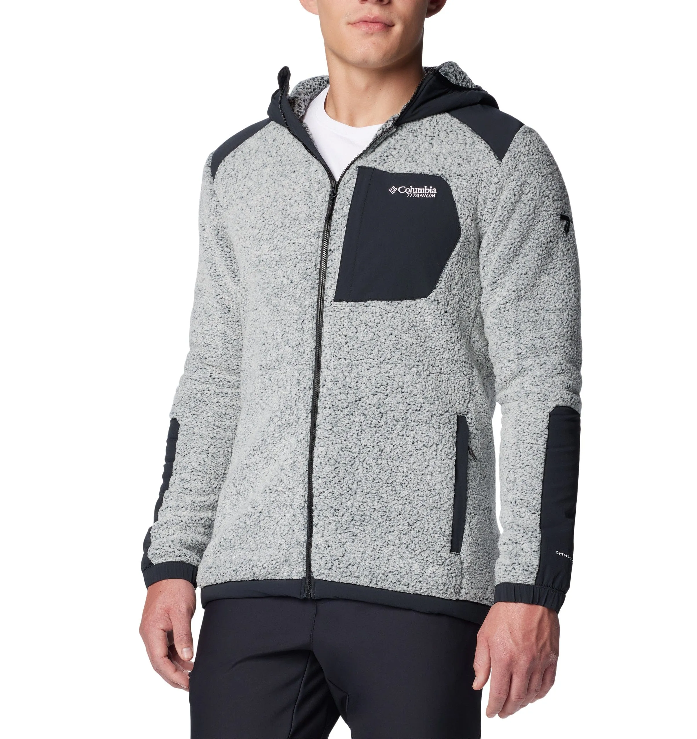 Christmas Eve Sale Columbia - Men'S Arctic Crest Sherpa Full-Zip Jacket
