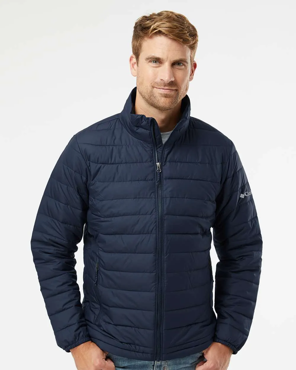 Special Offer Columbia - Men'S Powder Lite Ii Insulated Jacket (Sleeve Logo)