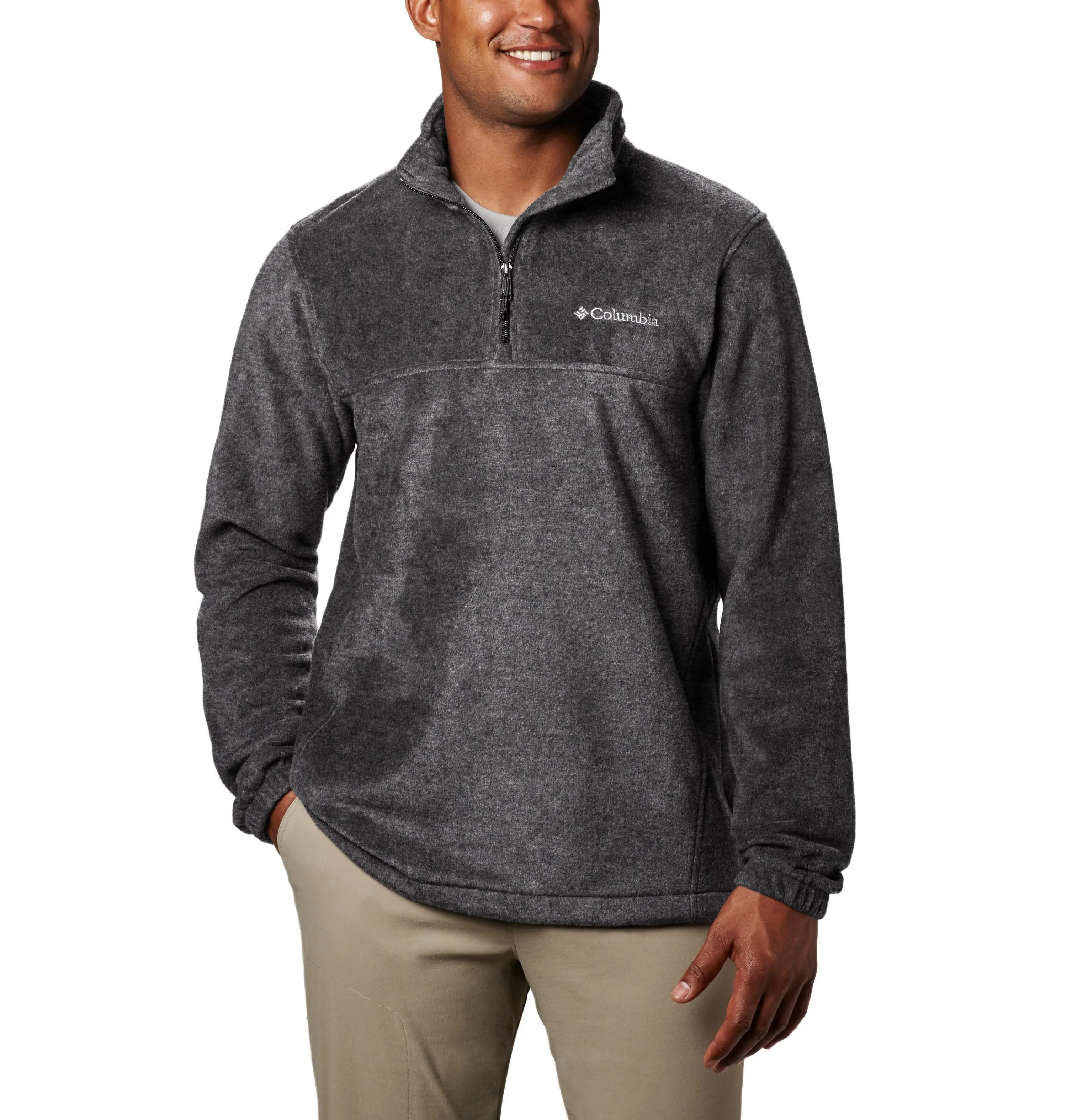Columbia - Men'S Steens Mountain Half Zip Fleece Pullover Loud Looks, Smooth Moves Rise Every Time