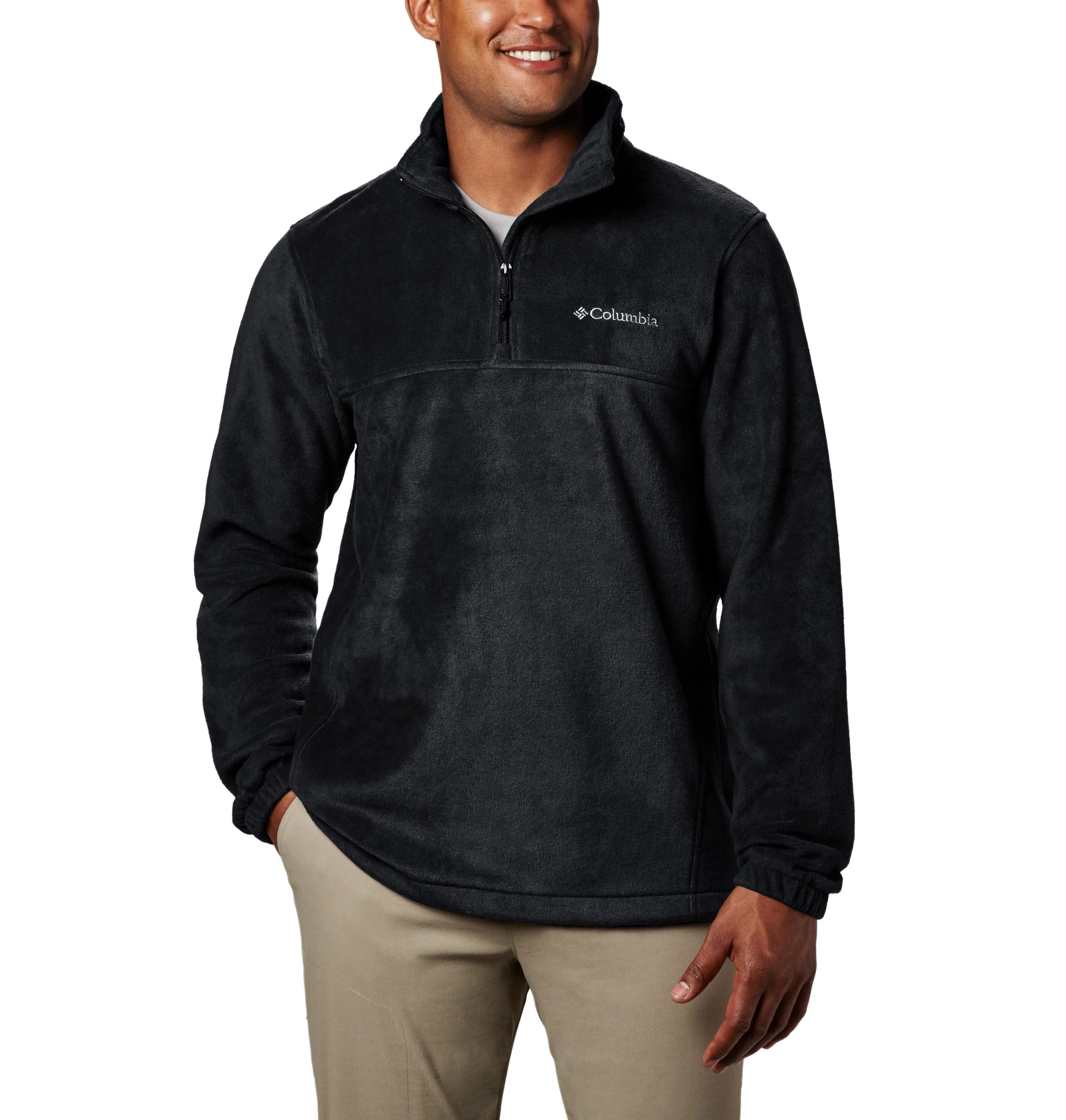 Columbia - Men'S Steens Mountain Half Zip Fleece Pullover Own Every Step Engineered for Speed