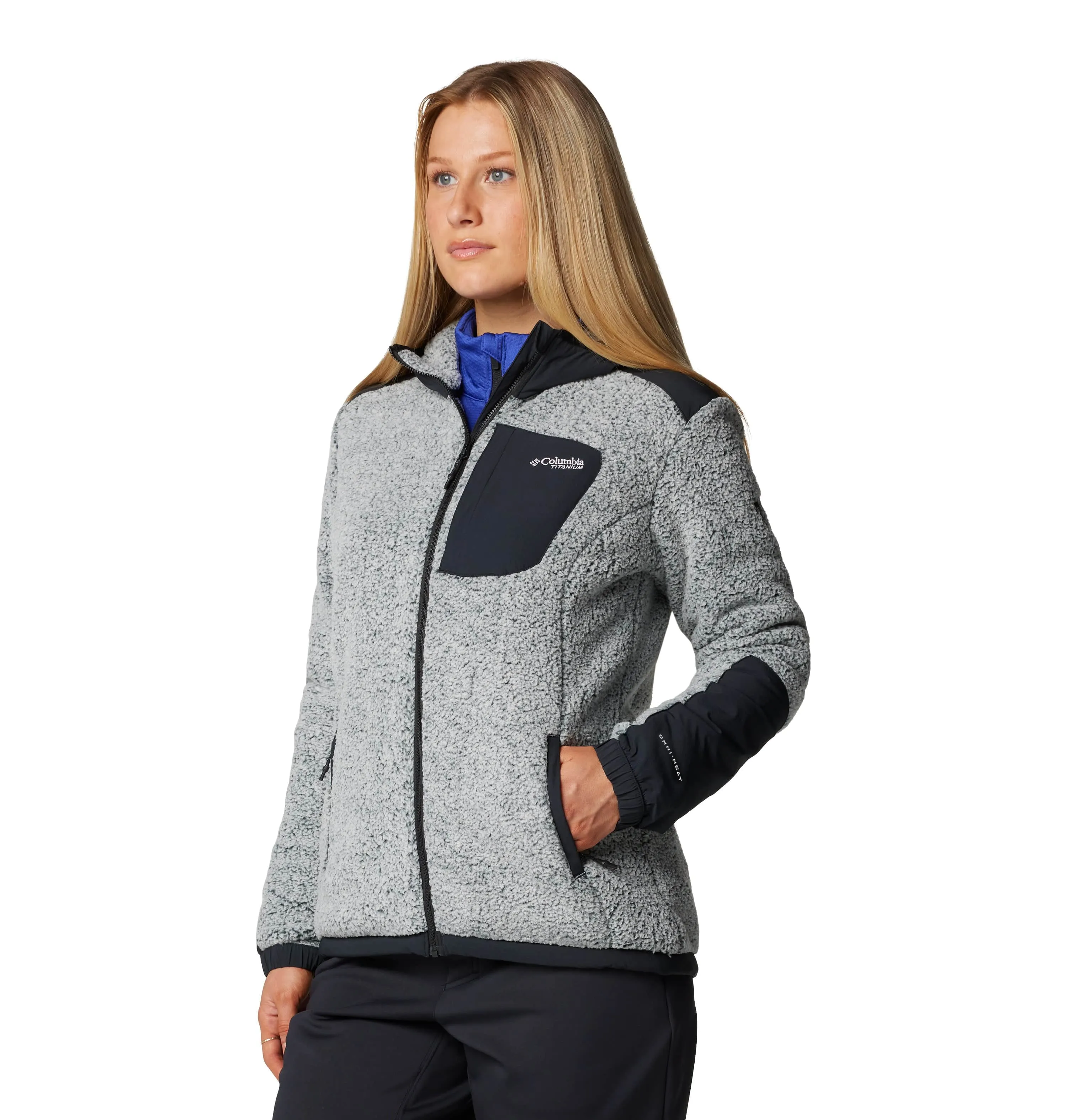 Move Like You Mean It No Limits, Just Style Columbia - Women'S Arctic Crest Sherpa Full Zip Fleece Jacket