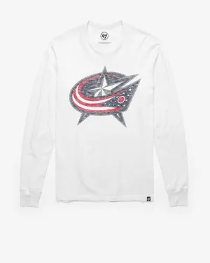 COLUMBUS BLUE JACKETS PREMIER FRANKLIN LONG SLEEVE TEE