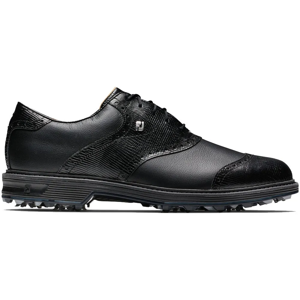 Born to Stand Out Footjoy Premiere Series Wilcox Spiked Waterproof Shoes - Black