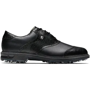 Footjoy Premiere Series Wilcox Spiked Waterproof Shoes - Black Great Value