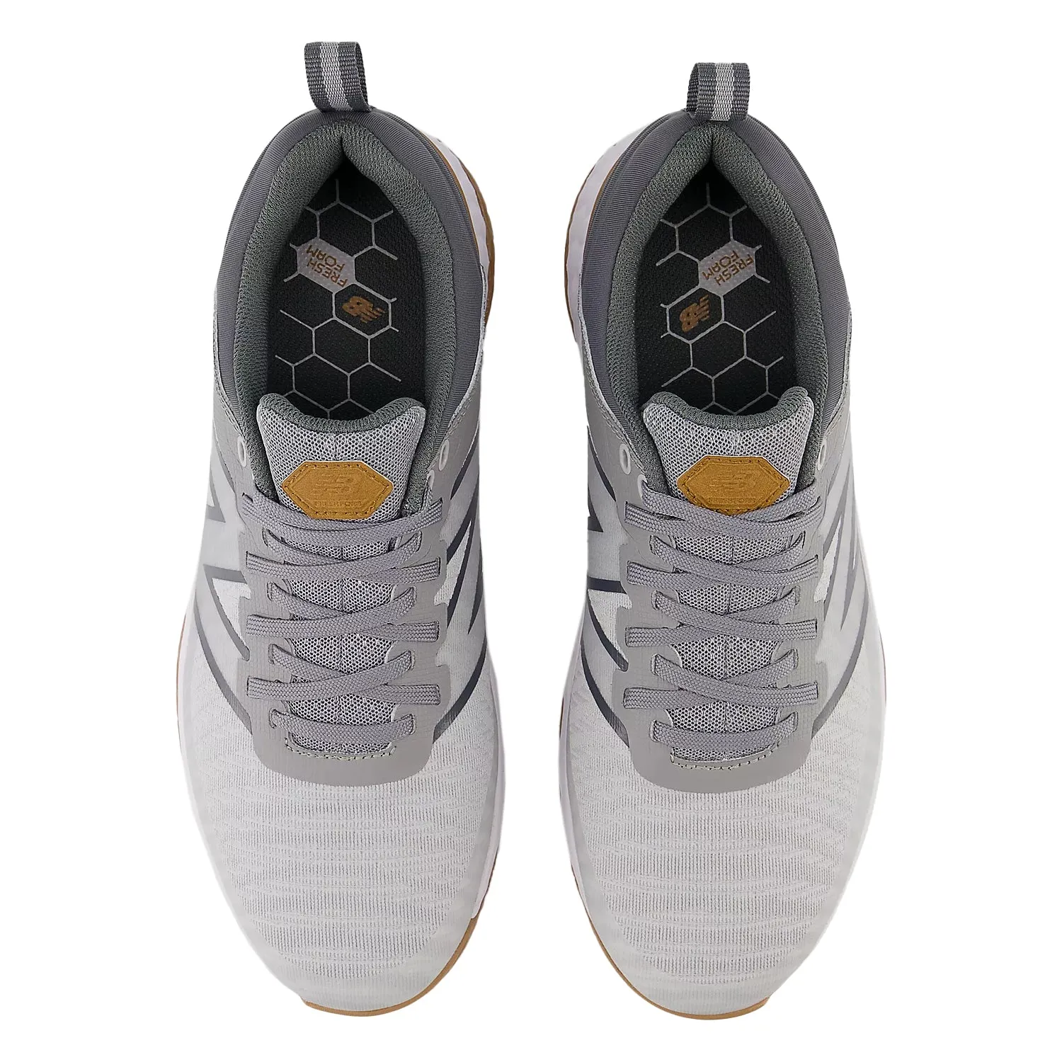 Special Offer Own the Streets New Balance Fresh Foam Contend V2 Spikeless Wide (Ee) Golf Shoes -Grey/Charcoal