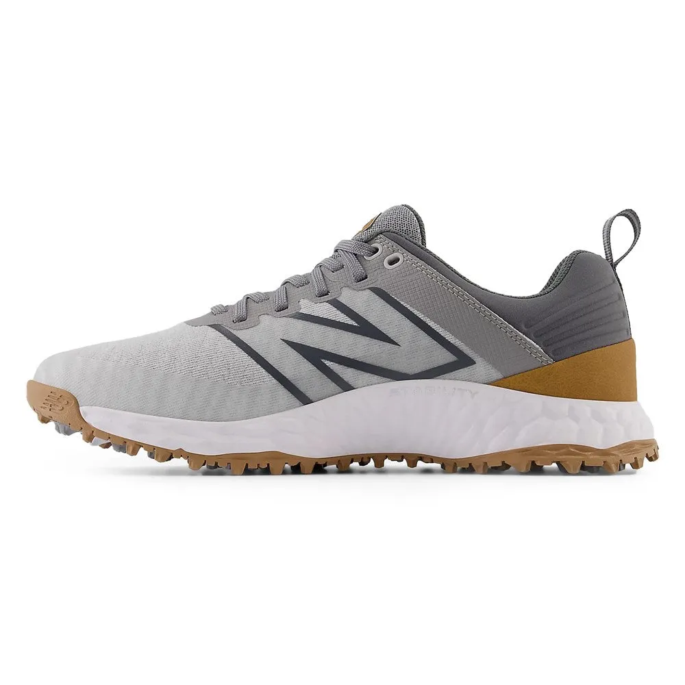 New Balance Fresh Foam Contend V2 Spikeless Wide (Ee) Golf Shoes -Grey/Charcoal Economical