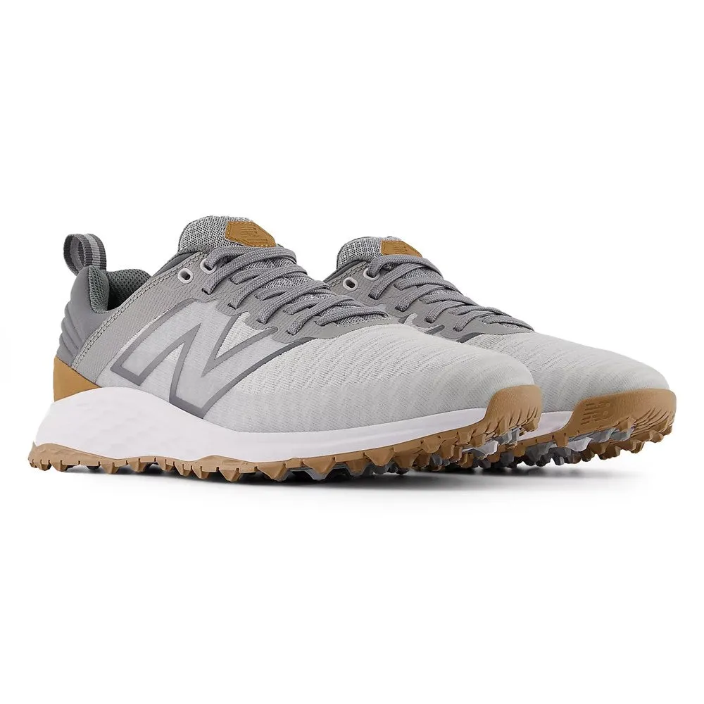New Balance Fresh Foam Contend V2 Spikeless Wide (Ee) Golf Shoes -Grey/Charcoal Special Offer