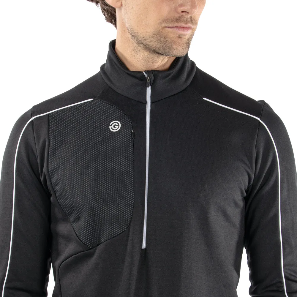 Back To School Sale Galvin Green Dave 1/4 Zip Pullover - Black/White