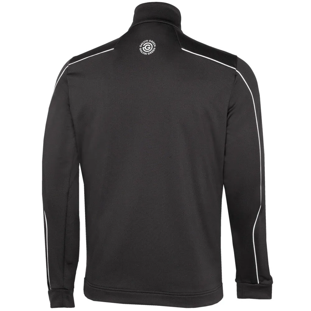 No Limits, Just Style Move Like You Mean It Galvin Green Dave 1/4 Zip Pullover - Black/White
