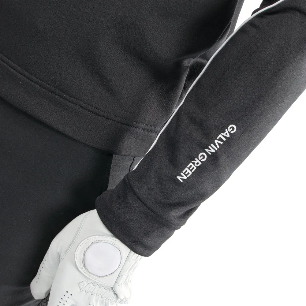 Galvin Green Dave 1/4 Zip Pullover - Black/White Own the Streets Built to Move You