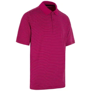 Sweetest Day Sale Proquip Pro Tech Feeder Stripe Polo Shirt - Fuchsia