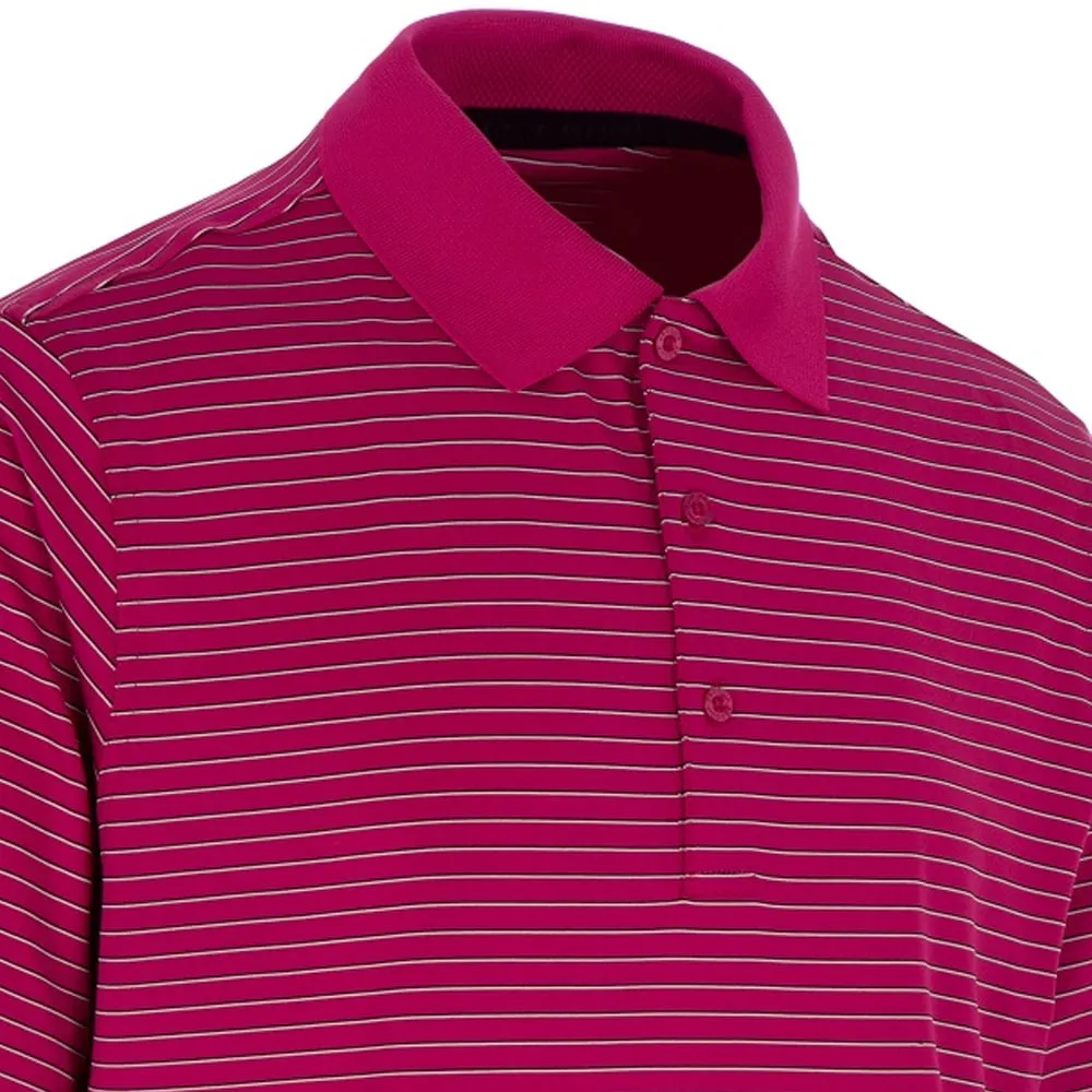 Proquip Pro Tech Feeder Stripe Polo Shirt - Fuchsia Walk Loud