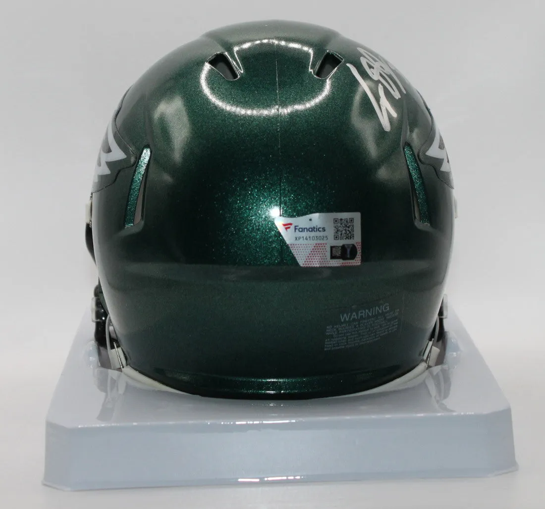 Cooper DeJean Philadelphia Eagles Signed Mini Helmet