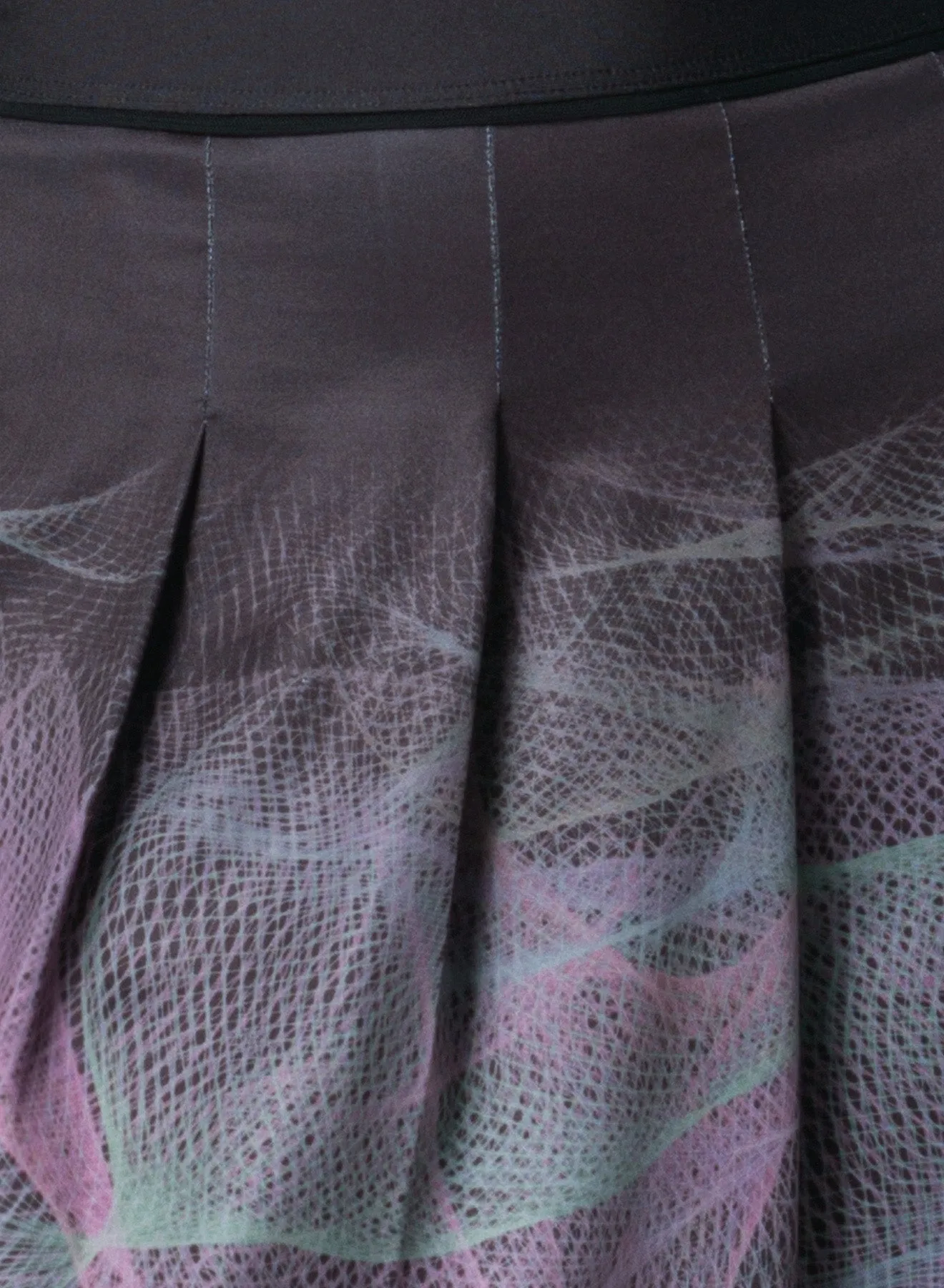 Command Attention Hit Your Next Level Courtside Lights Pleat Skirt