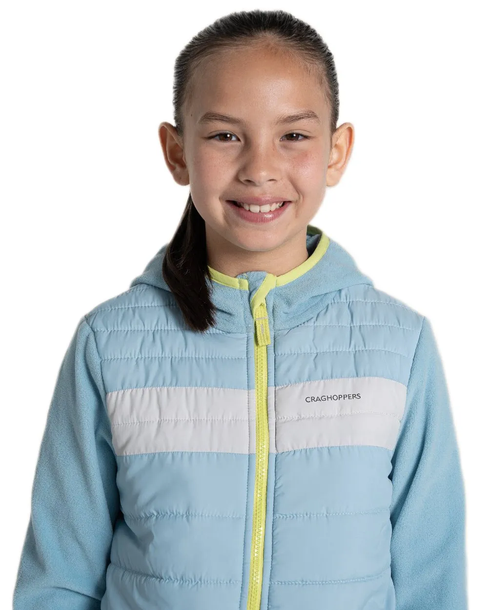 Craghoppers Childrens Arklow Hybrid Jacket Walking Fleece Jackets