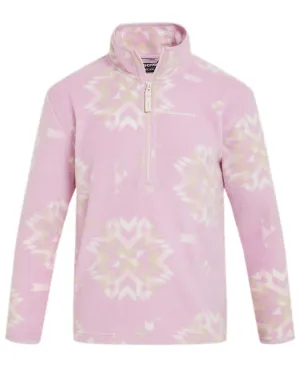 Craghoppers Childrens Calke Half Zip Fleece Jacket Walking Sherpa Fleece