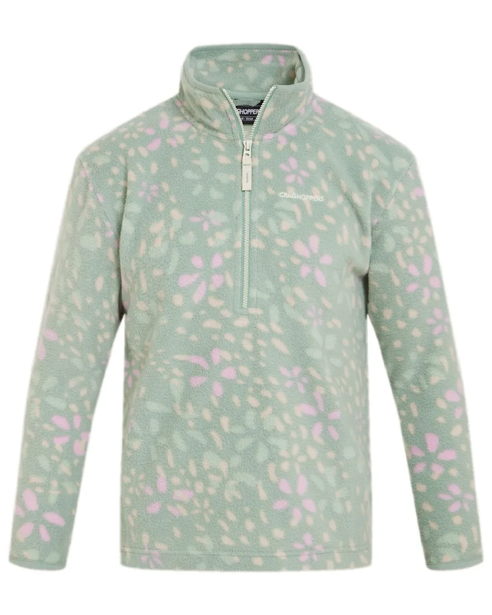 Craghoppers Childrens Calke Half Zip Fleece Jacket Walking Fleece Jackets