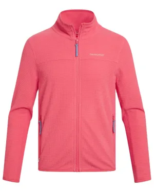 Craghoppers Childrens NosiLife Penya Full Zip Fleece Jacket Walking Sherpa Fleece