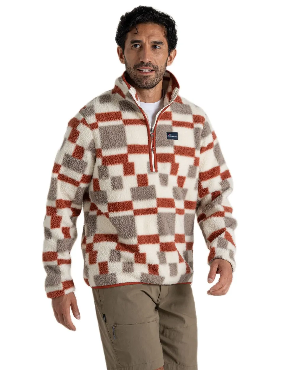 Craghoppers Mens Clifford Half Zip Fleece Jacket Walking Fleece Jackets