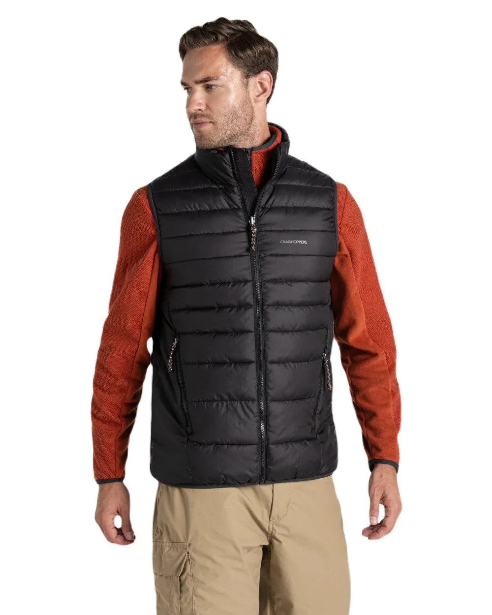 Craghoppers Mens Compresslite IX Insulating Vest Tartan Plaid Shirts Men