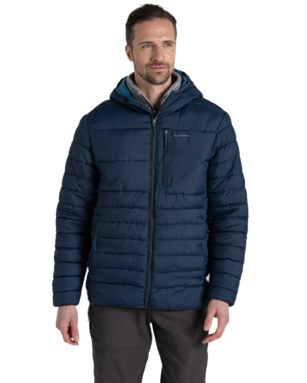Craghoppers Mens Compresslite VIII Hooded Jacket Men's Jackets and Coats