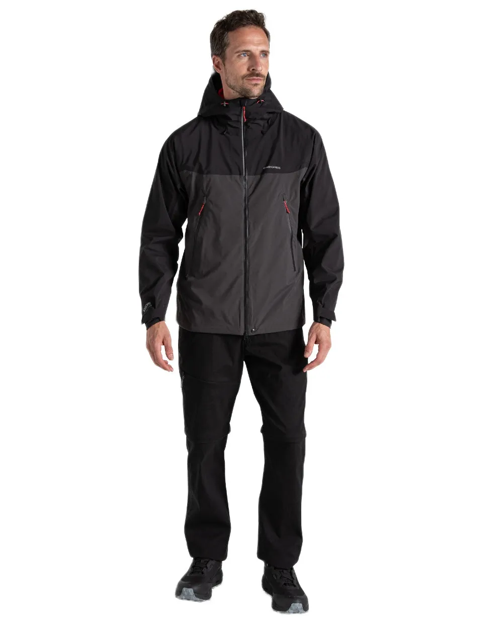 Craghoppers Mens Diggory Stretch Waterproof Jacket Men's Jackets and Coats