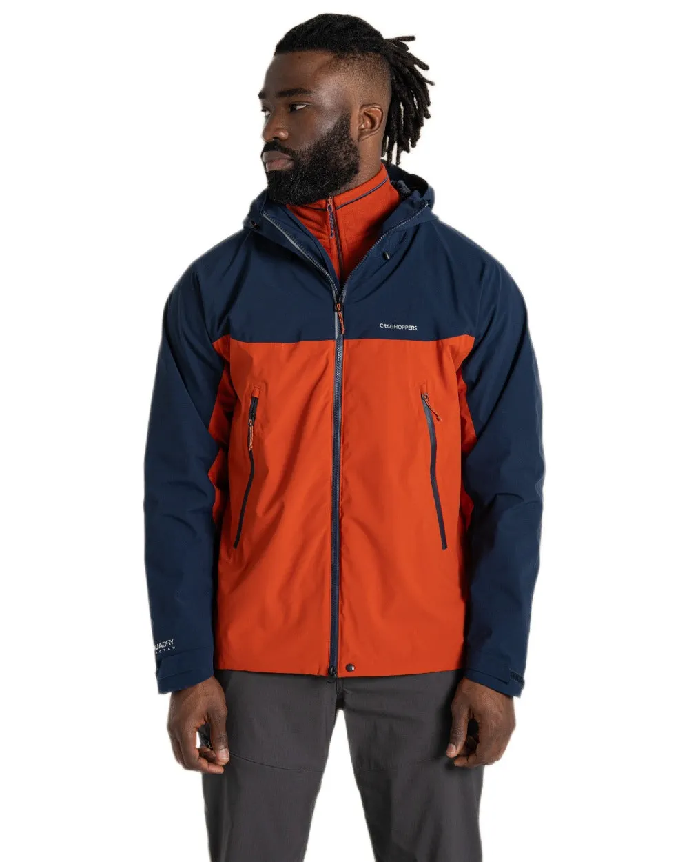 Craghoppers Mens Diggory Stretch Waterproof Jacket Men's Waterproof Jackets