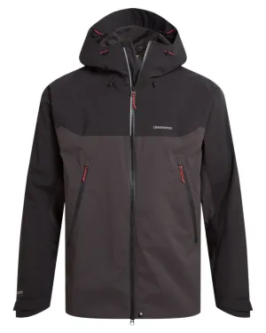 Craghoppers Mens Diggory Stretch Waterproof Jacket Seam-Sealed Rain Jackets