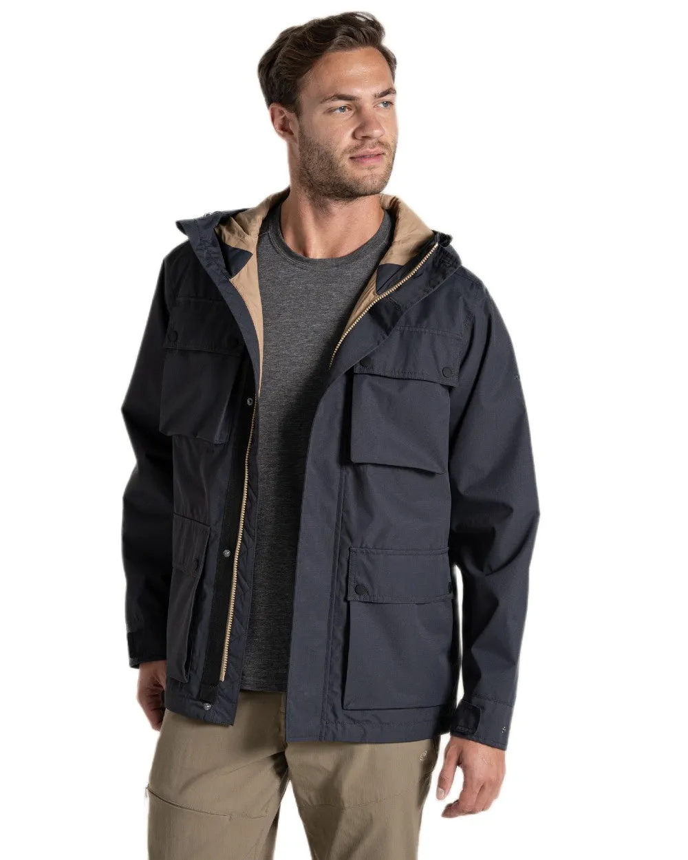 Craghoppers Mens Hartley Waterproof Jacket Waterproof Windbreaker Men