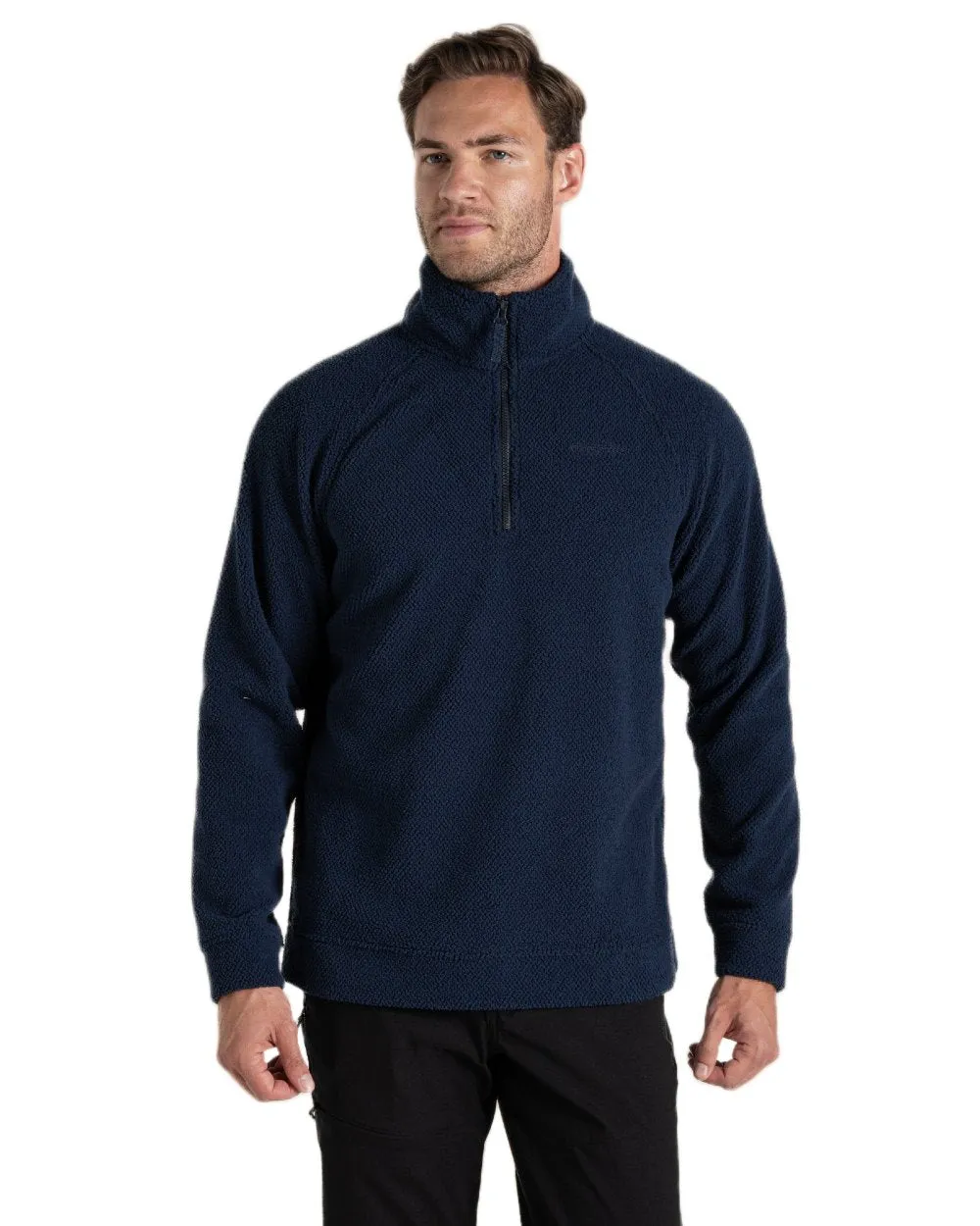 Craghoppers Mens Karlton Half Zip Fleece Jacket Winter Flannel Shirts