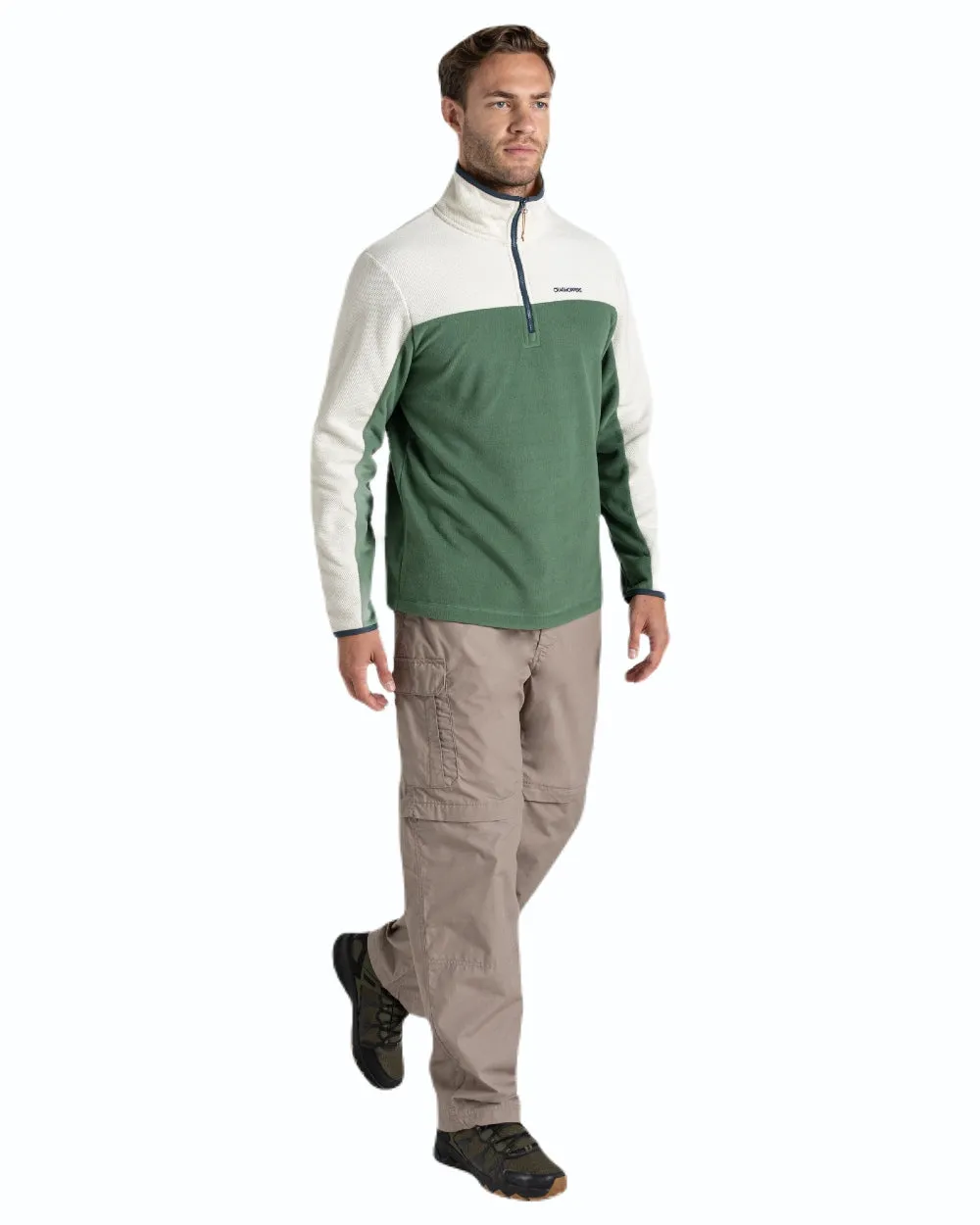 Craghoppers Mens Kiwi Convertible Recycled Trousers Summer Cargo Shorts Men