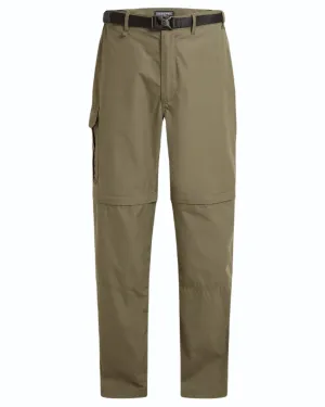 Craghoppers Mens Kiwi Convertible Recycled Trousers Lightweight Walking Shorts