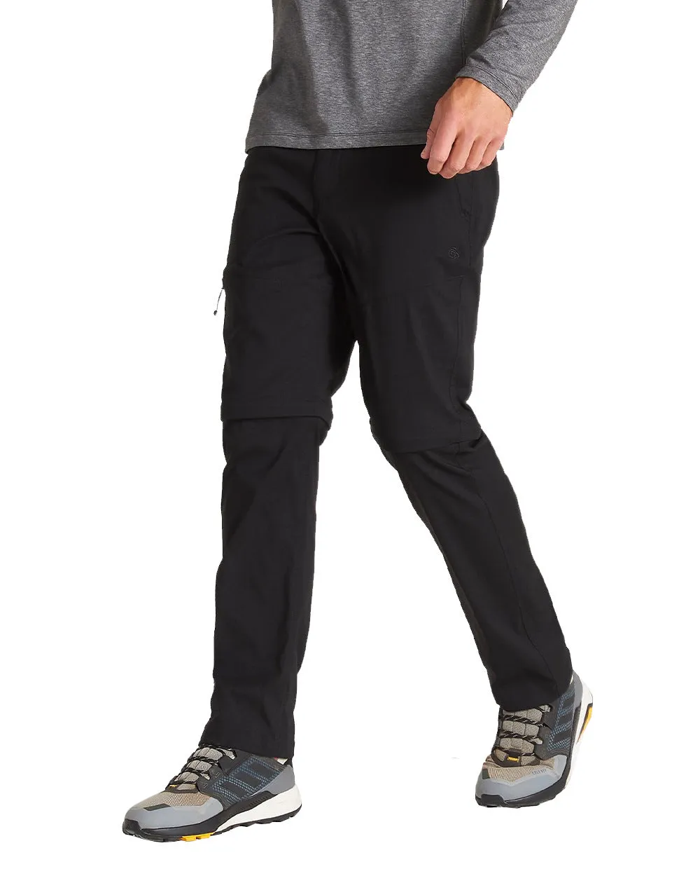 Craghoppers Mens Kiwi Pro II Convertible Trousers Summer Cargo Shorts Men