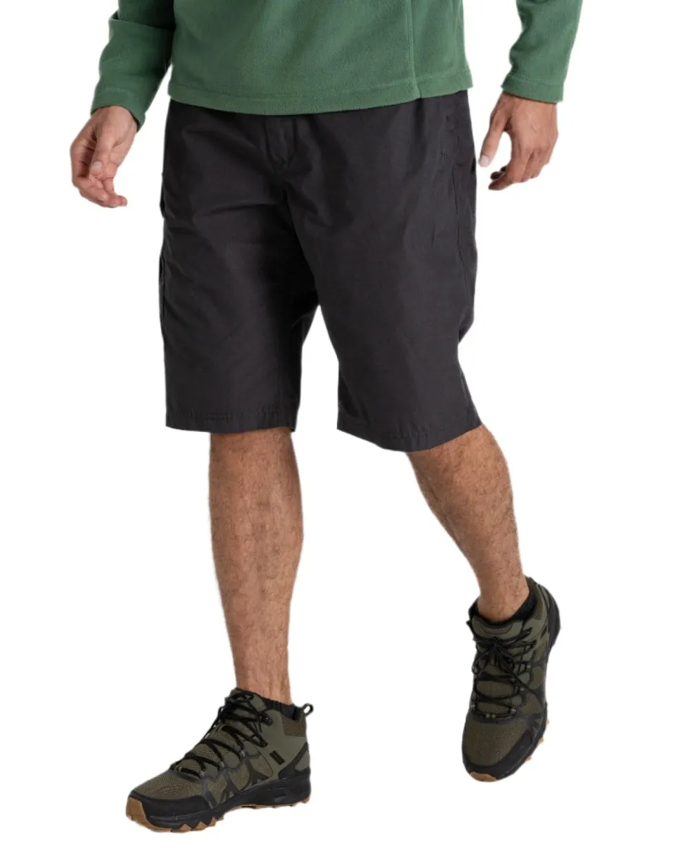 Craghoppers Mens Kiwi Recycled Long Shorts Summer Cargo Shorts Men