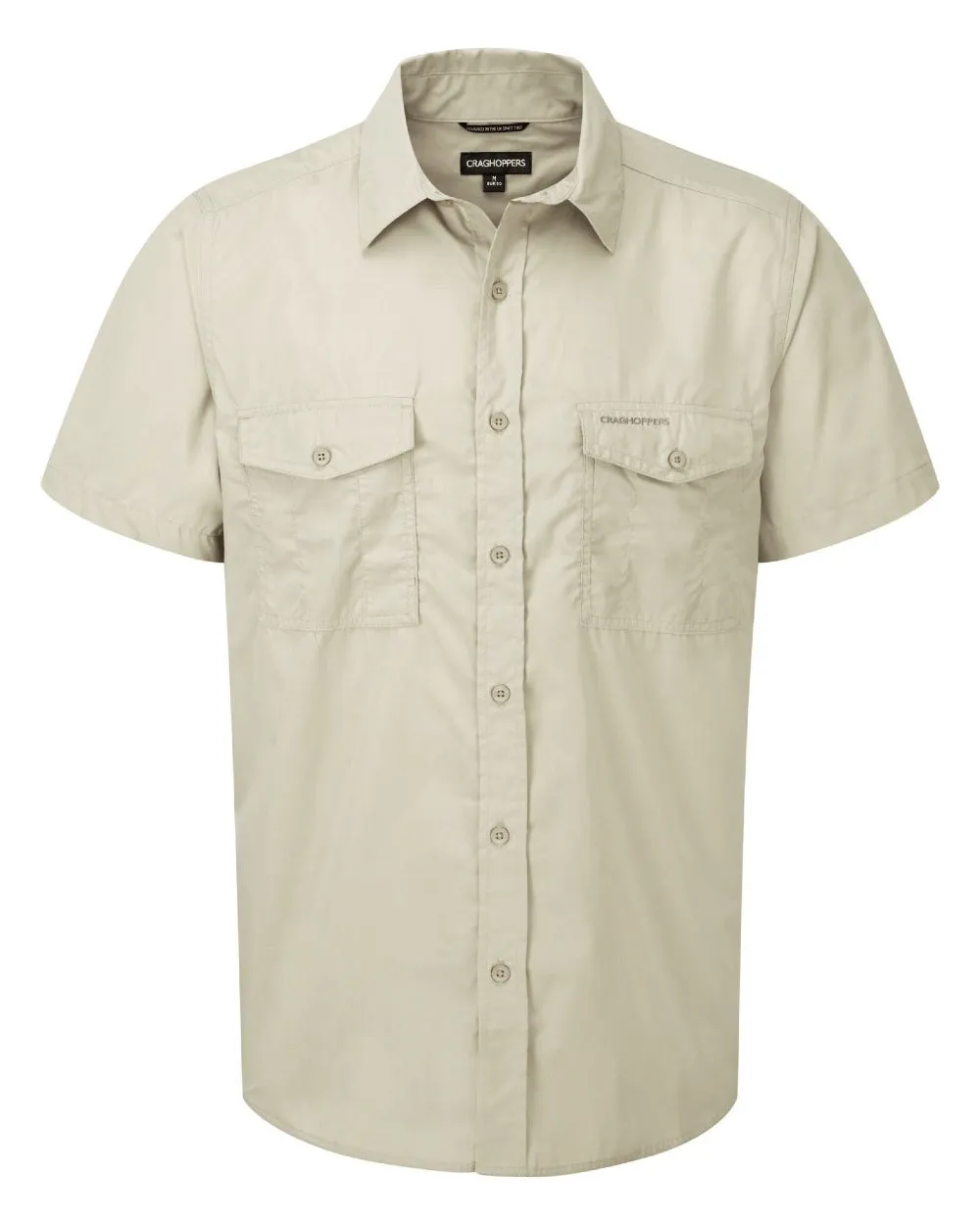 Craghoppers Mens Kiwi Short Sleeved Shirt Cotton Farming Shirts