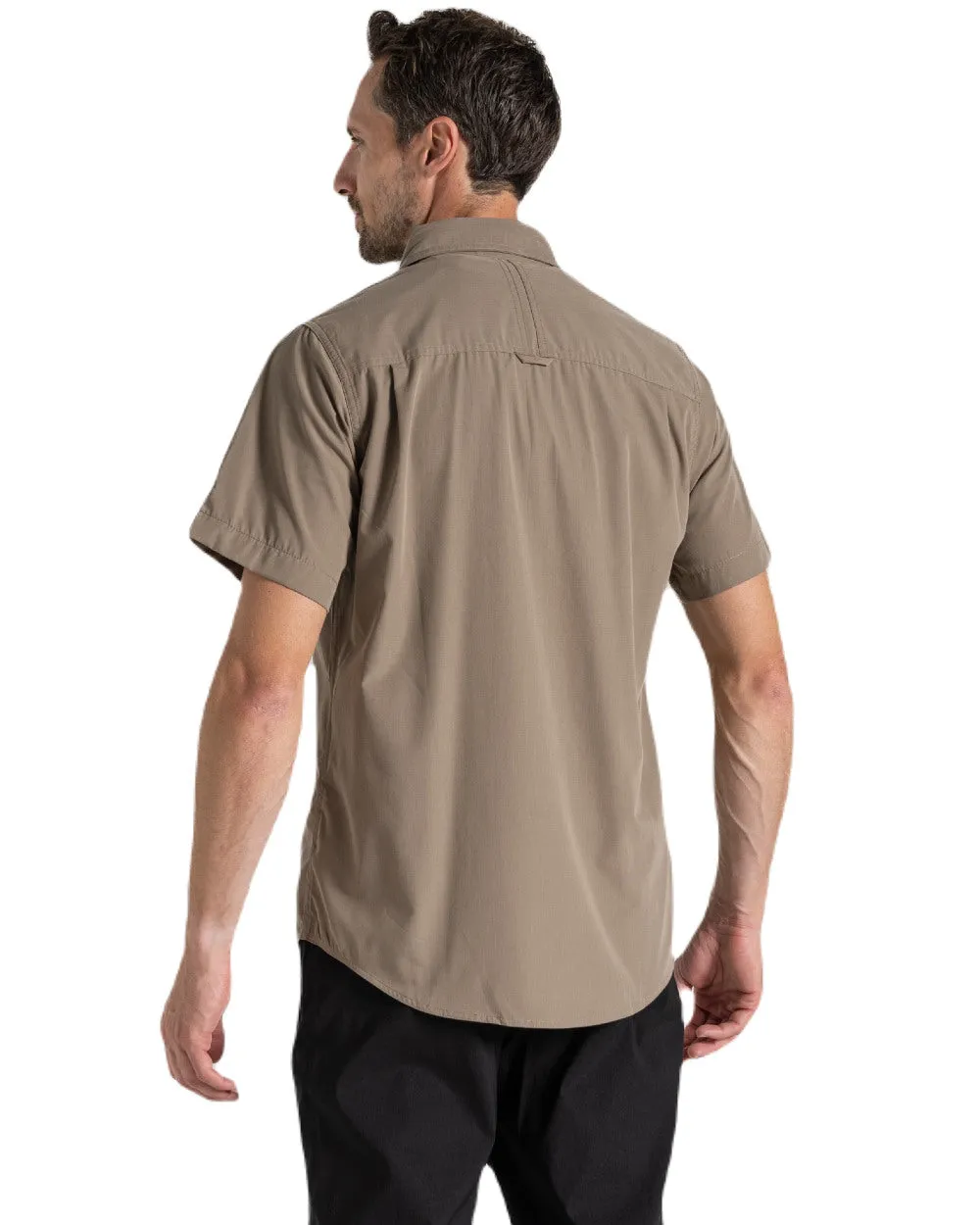 Craghoppers Mens Kiwi Short Sleeved Shirt Hiking Shirts for Men