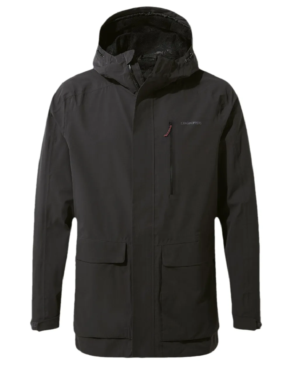 Craghoppers Mens Lorton Stretch Waterproof Jacket Seam-Sealed Rain Jackets