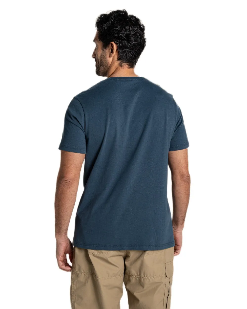 Craghoppers Mens Lucent II Short Sleeved T-Shirt Classic Fit T-Shirts Men
