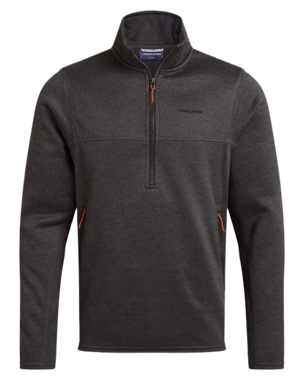 Craghoppers Mens Mondrago Half Zip Fleece Cotton Crew Sweatshirts