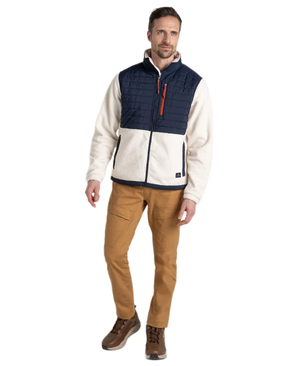 Craghoppers Mens Montadale Insulating Hybrid Jacket Walking Fleece Jackets
