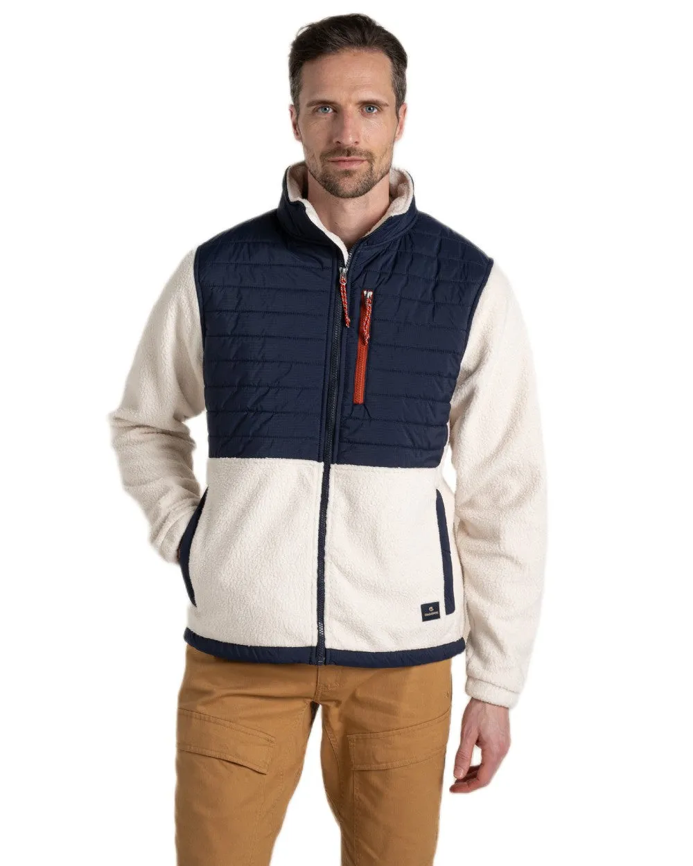 Craghoppers Mens Montadale Insulating Hybrid Jacket Walking Fleece Jackets