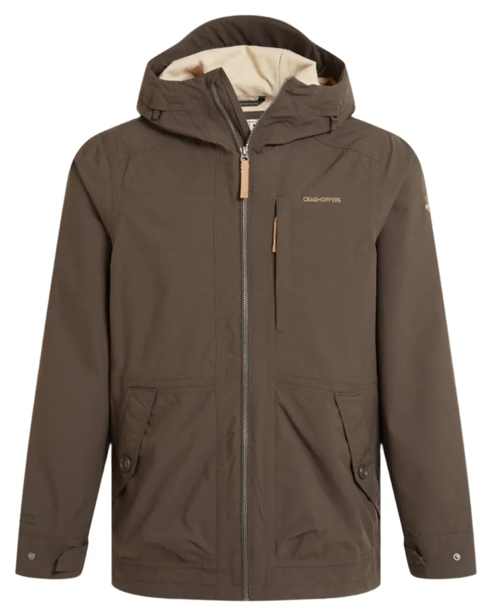 Craghoppers Mens National Trust Fairbrook Waterproof Jacket Lightweight Rain Jackets