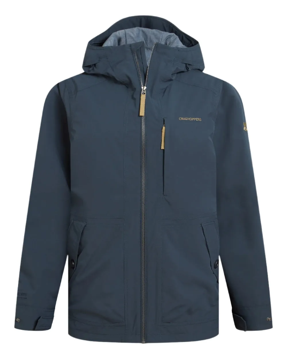 Craghoppers Mens National Trust Fairbrook Waterproof Jacket Lightweight Field Jackets