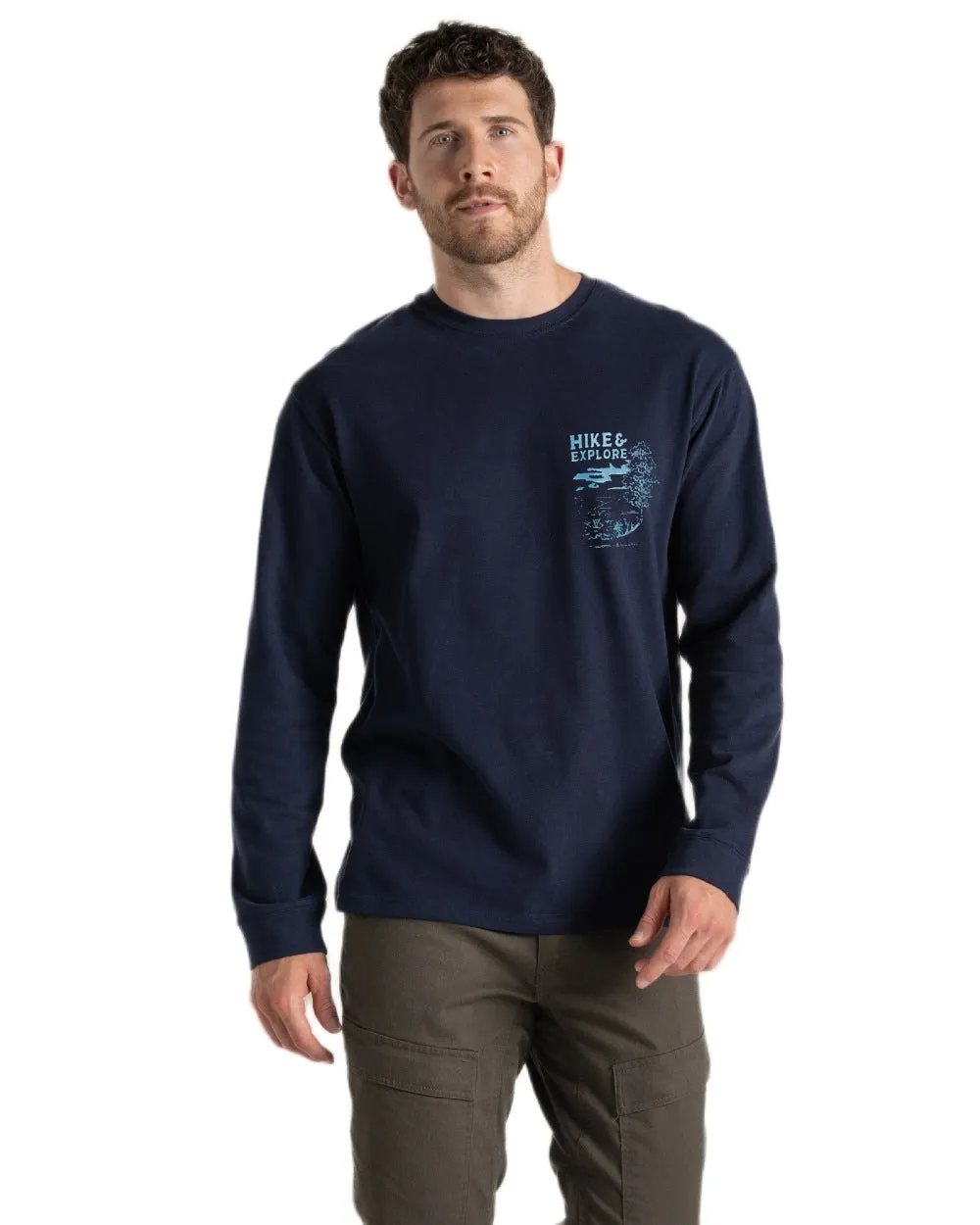 Craghoppers Mens National Trust Limestone Top Warm Sweatshirts for Men