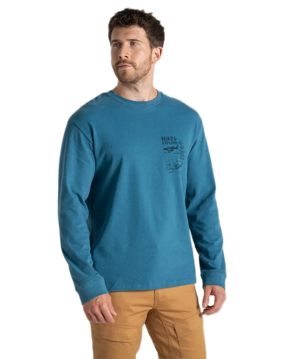 Craghoppers Mens National Trust Limestone Top Warm Sweatshirts for Men